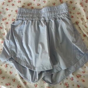 Women’s Track That High-Rise Lined Short 5" Lululemon Light Blue